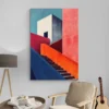 tableau architecture rouge et bleu portrait 2 3 4.webp