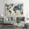 tableau carte du monde bleue paysage 3 2 3.webp