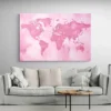 tableau carte du monde rose paysage 3 2 2.webp