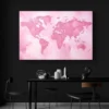 tableau carte du monde rose paysage 3 2 3.webp