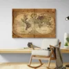 tableau carte du monde vintage paysage 3 2 2.webp
