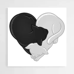 tableau chat coeur 1.webp