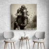 tableau cheval de course carre 2.webp
