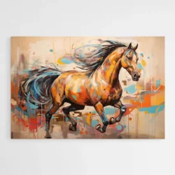 tableau cheval moderne 1.webp