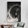 tableau cheval noir et blanc portrait 2 3 2.webp