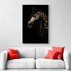 tableau cheval noir et or portrait 2 3 4.webp