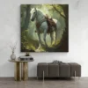 tableau cheval selle carre 2.webp