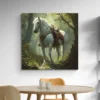 tableau cheval selle carre 4.webp