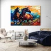 tableau chevaux stylises paysage 3 2 3.webp