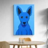 tableau chien bleu portrait 2 3 3.webp