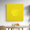 tableau citron jaune carre 4.webp