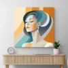 tableau colore femme carre 4.webp