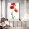 tableau coquelicot rouge portrait 2 3 2.webp