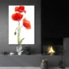 tableau coquelicot rouge portrait 2 3 3.webp
