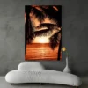 tableau coucher de soleil sur la plage 2 portrait 2 3 4.webp