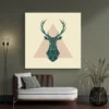 tableau deco cerf carre 2.webp