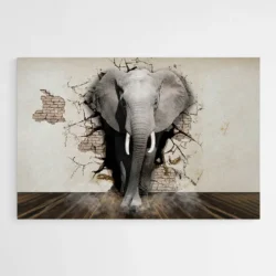 tableau elephant 3d 1.webp