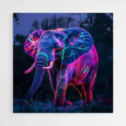 tableau elephant lumineux 1.webp