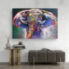 tableau elephant multicolore paysage 3 2 3.webp