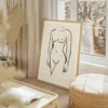tableau femme nu minimaliste portrait 2 3 4.webp