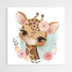 tableau girafe enfant 1.webp