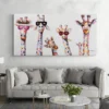 tableau girafes lunettes 2 paysage 2 1 2.webp