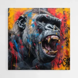 tableau gorille en colere 1.webp