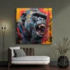 tableau gorille en colere carre 2.webp