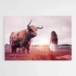 tableau highland cow 1.webp