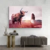 tableau highland cow paysage 3 2 4.webp