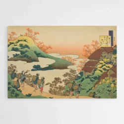 tableau japonais paysage hokusai 1.webp