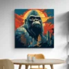 tableau king kong pop art carre 4.webp
