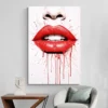 tableau levres rouges portrait 2 3 3.webp