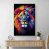 tableau lion couleur portrait 2 3 2.webp