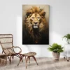 tableau lion design portrait 2 3 4.webp
