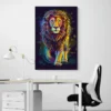 tableau lion multicolore portrait 2 3 3.webp