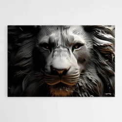 tableau lion relief 1.webp