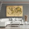 tableau mappemonde vintage paysage 3 2 4.webp