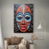 tableau masque africain portrait 2 3 3.webp