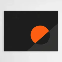 tableau minimaliste orange et noir 1.webp