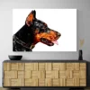 tableau moderne doberman paysage 3 2 3.webp