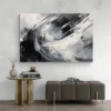 tableau noir et blanc abstrait paysage 3 2 4.webp