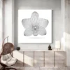 tableau orchidee moderne carre 4.webp