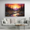 tableau paysage coucher de soleil paysage 3 2 2.webp