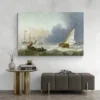 tableau pecheur en mer paysage 3 2 3.webp