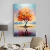 tableau peinture arbre orange portrait 2 3 3.webp