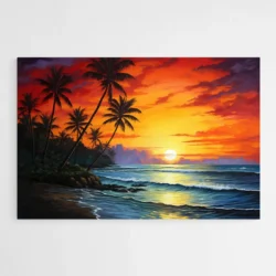 tableau peinture coucher de soleil 1.webp