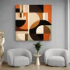 tableau peinture geometrique moderne carre 4.webp