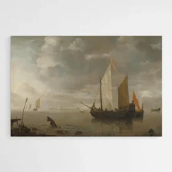 tableau peinture mer bateau 1.webp