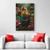 tableau perroquet couleur portrait 2 3 3.webp